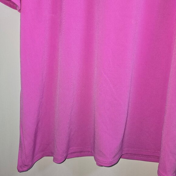 Zenana, Springy, Double Ruffle Layered Slv, Fuchsia, Top, Boutique, Sz 1X, NWOT - Picture 3 of 7